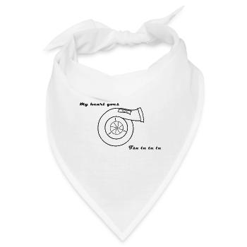 Turbo _25_August_2025_ - Bandana - Weiß - Vorne
