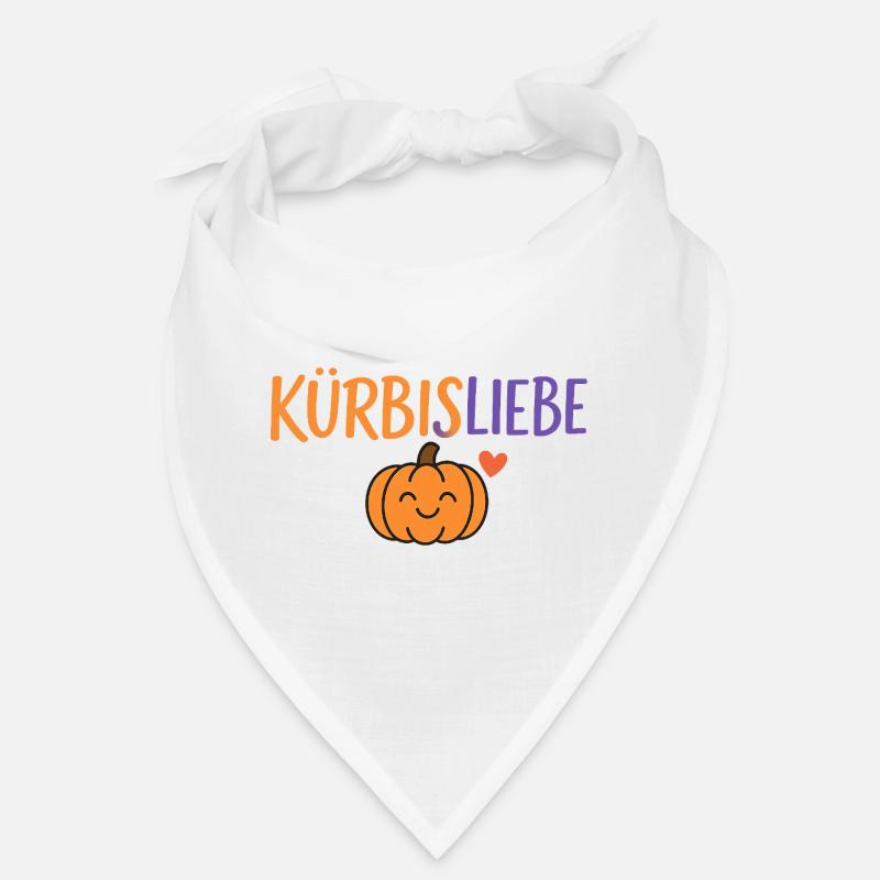 Kürbisliebe Comic Design Bandana