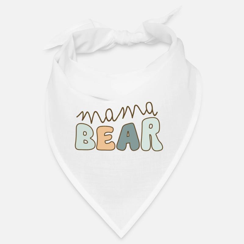 mama bear – pastel lettering Bandana