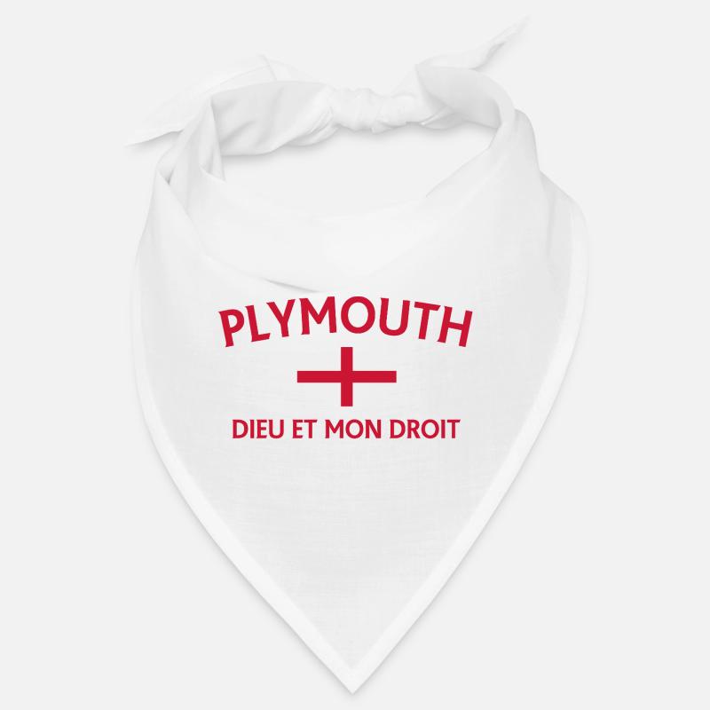 Devise du drapeau de Plymouth Bandana