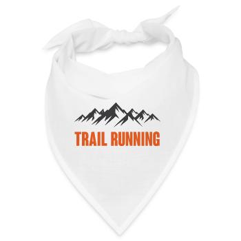 Trailrunning - Bandana - Weiß - Vorne