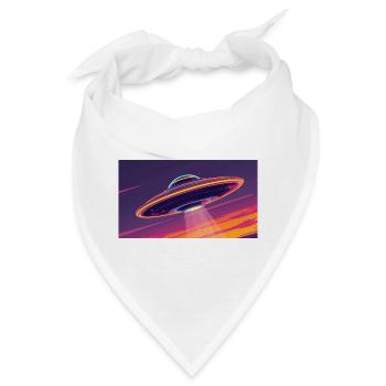 Ufo Frisch - Bandana - Weiß - Vorne