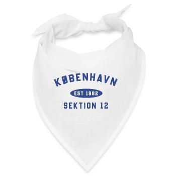 Kopenhagen für immer - Bandana - Weiß - Vorne