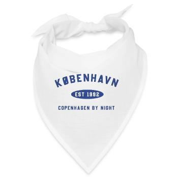 Kopenhagen für immer - Bandana - Weiß - Vorne
