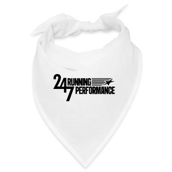 247 running performance - Bandana - Weiß - Vorne