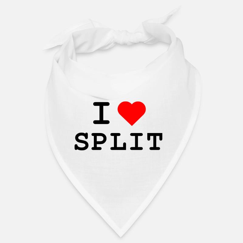 J’adore Split - Ich liebe Split Bandana