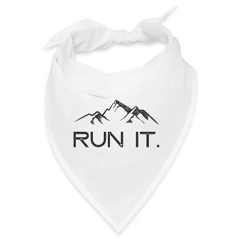 Ultra Running – Lauf es! - Bandana - Weiß - Vorne