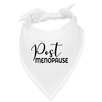 Frauen in Postmenopause - Bandana - Weiß - Vorne