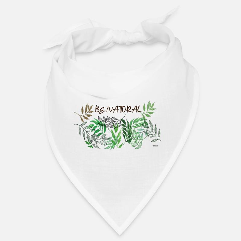 Natural Leaves Pattern Bandana