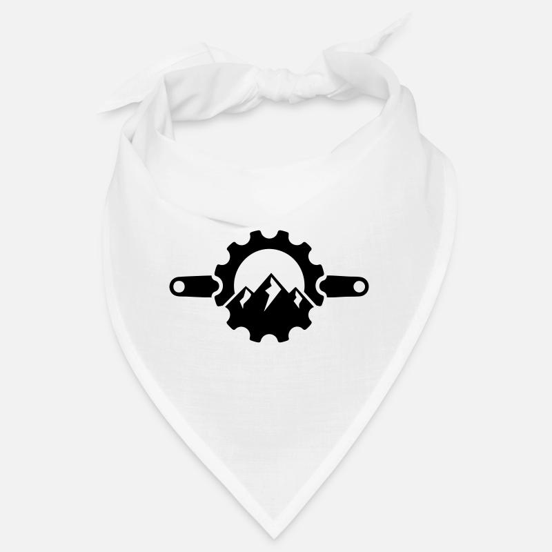Crank Mountain – MTB Chainring Logo Bandana