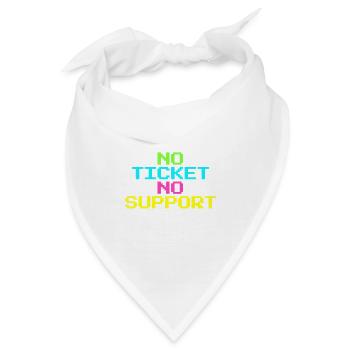 Systemadministrator Support Technischer Support - Bandana - Weiß - Vorne