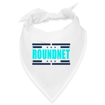 Roundnet Spieler - Bandana - Weiß - Vorne