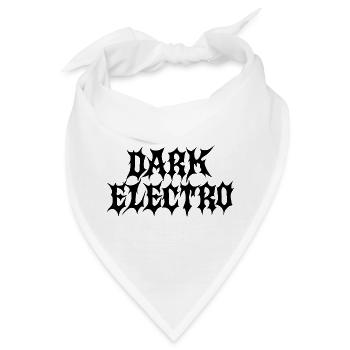 Dunkler Elektro - Bandana - Weiß - Vorne