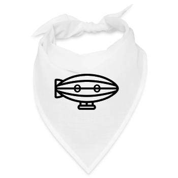 Luftschiff - Bandana - Weiß - Vorne