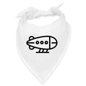 Luftschiff - Bandana - Weiß - Vorne
