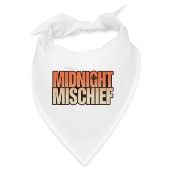 Halloween-Unfug – Mitternachts-Unfug - Bandana - Weiß - Vorne