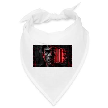 Der EAN-Code der Zivilisation - Bandana - Weiß - Vorne
