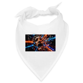 Das Zerbrechen der Persona - Bandana - Weiß - Vorne