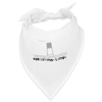Wohnzimmer-Lampe (dark) - Bandana - Weiß - Vorne