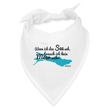 Bodensee - Bandana - Weiß - Vorne