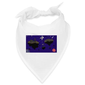Raum - Bandana - Weiß - Vorne