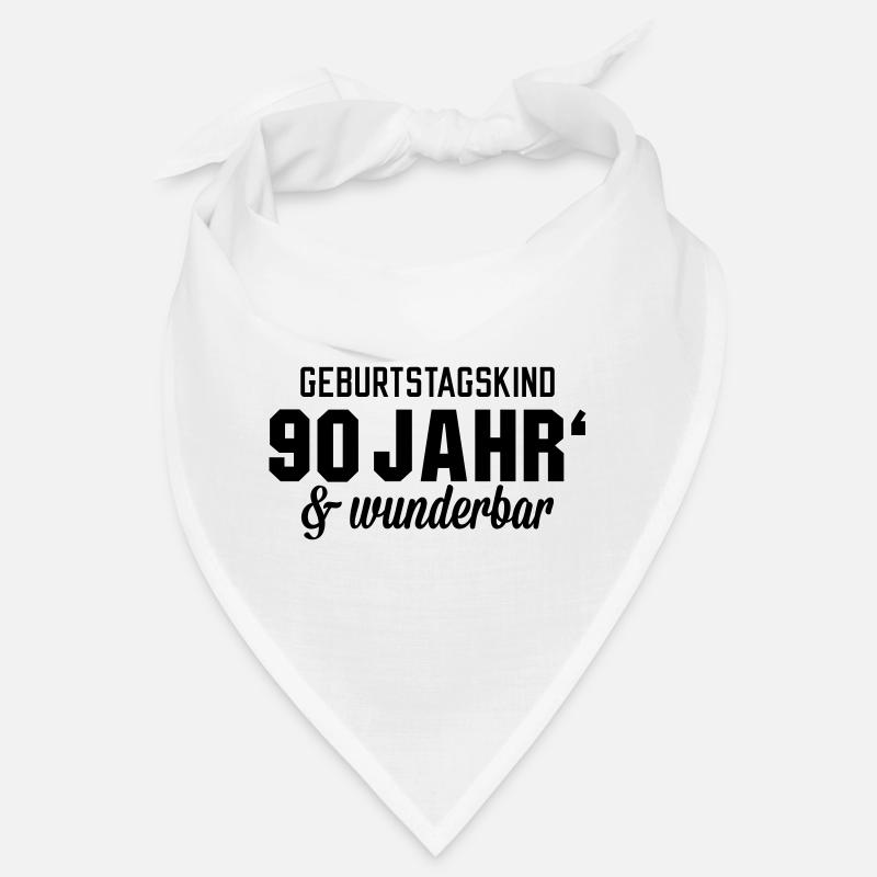 Geburtstagskind 90 wunderbar Bandana