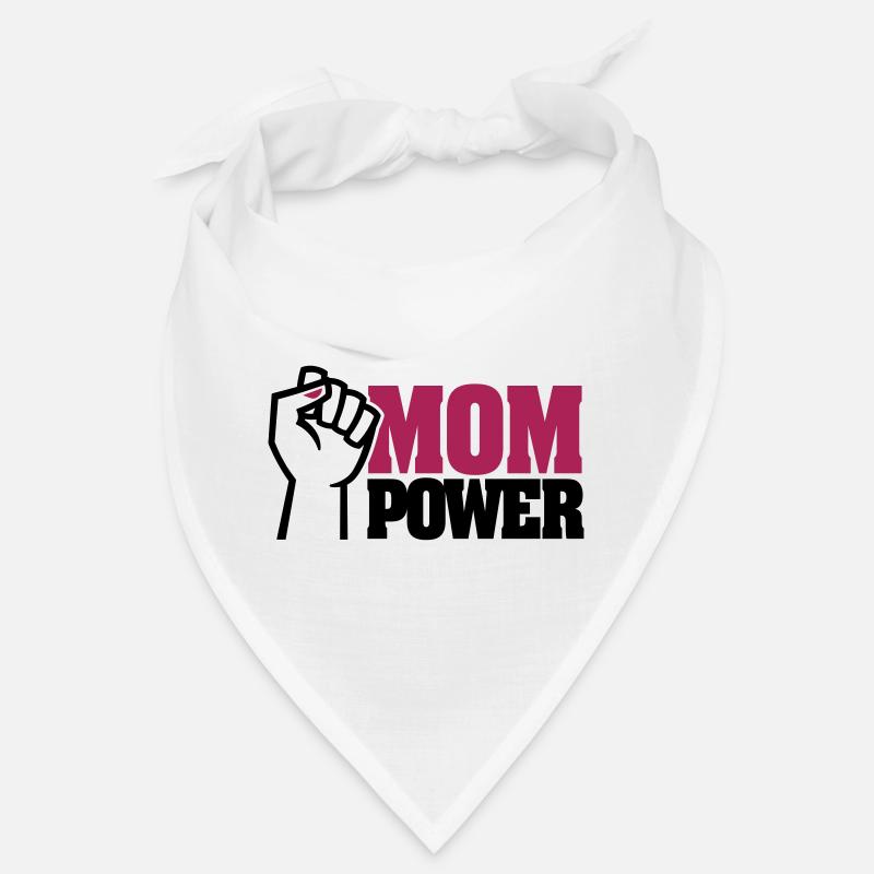 MOM POWER - Superhelden-Mutter - Ich liebe Mama - Mama Bandana