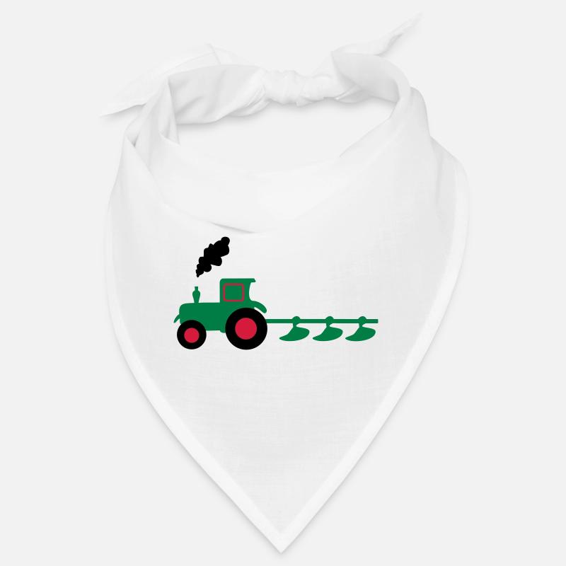 traktor trecker pflug Bandana