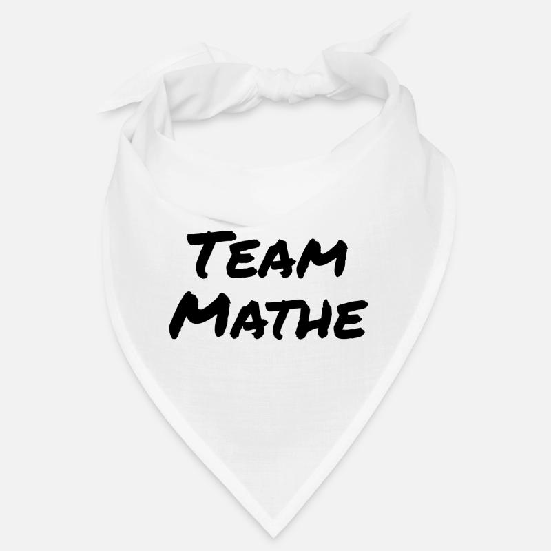 Équipe de maths - Bandana - blanc