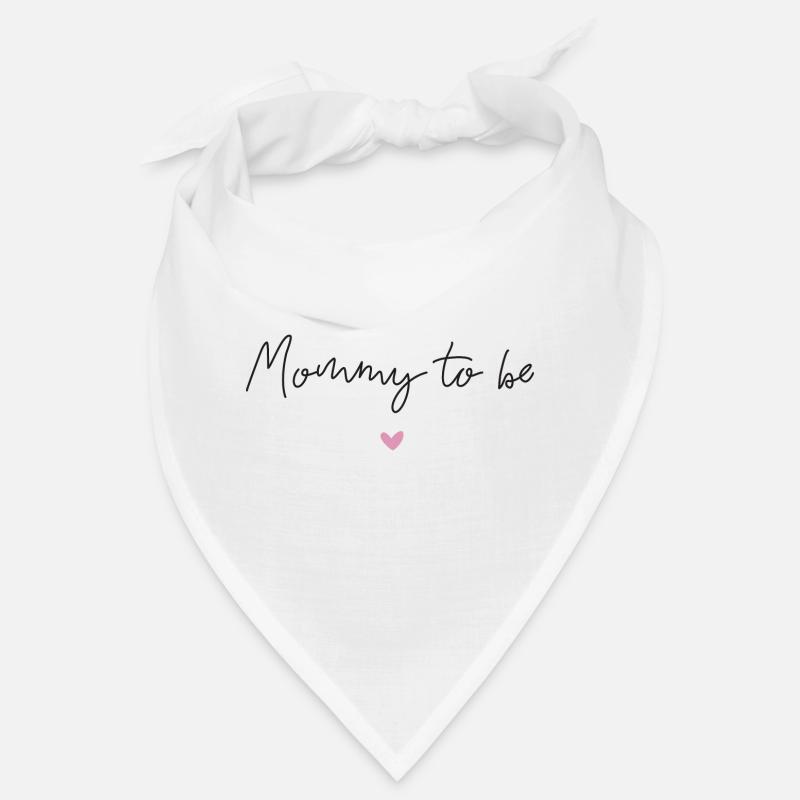Maman à be - Bandana - blanc