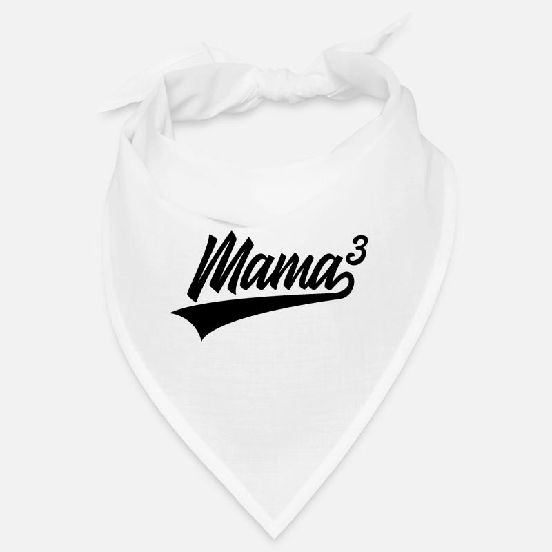 MAMA HOCH 3 DREIFACH MUTTER Bandana