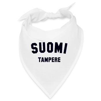 TAMPERE Soumi Finnland - Bandana - Weiß - Vorne