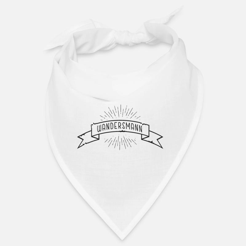Wandersmann Banderole Schleife mit Strahlen Bandana