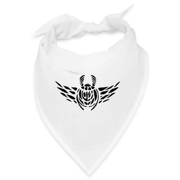 Skarabaeus - Bandana - Weiß - Vorne