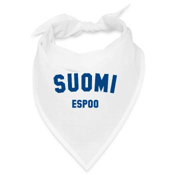 ESPOO Suomi Finnland - Bandana - Weiß - Vorne