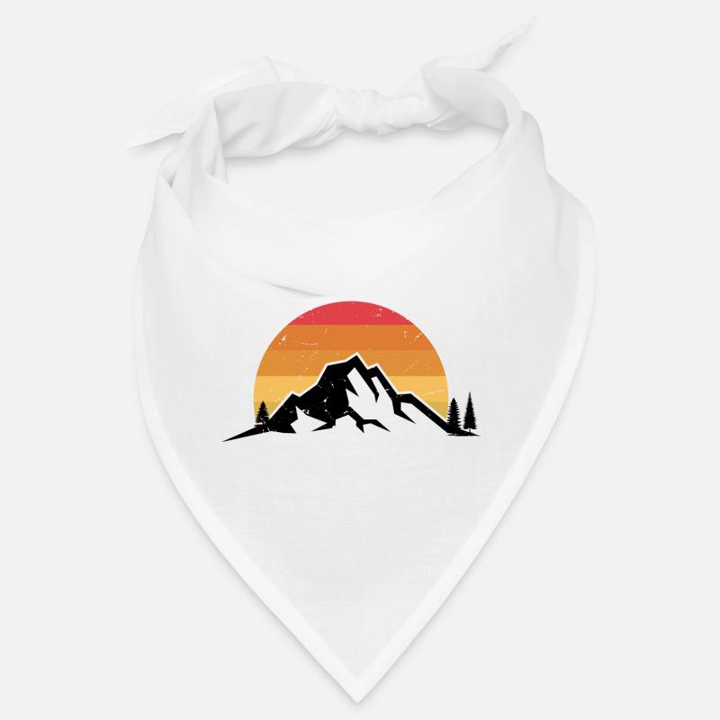 Sunset Ridge Silhouette Bandana