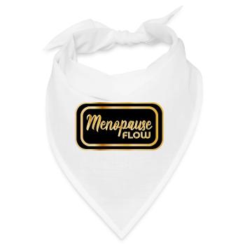 MENOPAUSE WECHSELJAHRE FRAUEN - Bandana - Weiß - Vorne