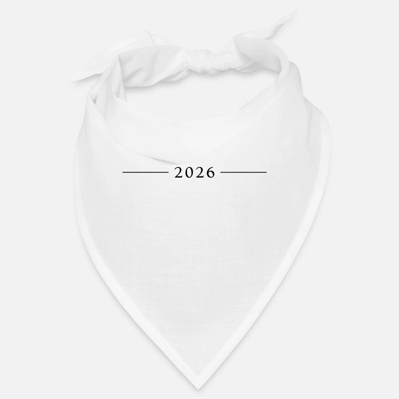 Année 2026 Bandana