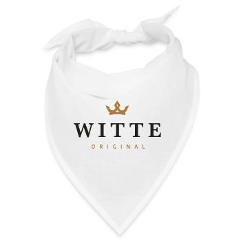Witte Original Familienlogo - Bandana - Weiß - Vorne