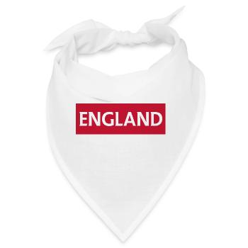 England Warrington City Skyline Design - Bandana - Weiß - Vorne