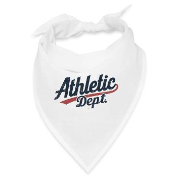 Vintage College Athletic Dept. T-Shirt - Bandana - Weiß - Vorne