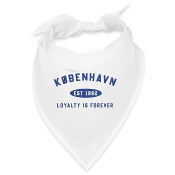 Kopenhagen für immer - Bandana - Weiß - Vorne