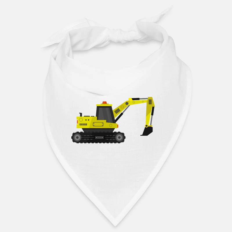 Bagger - Bandana - Weiß