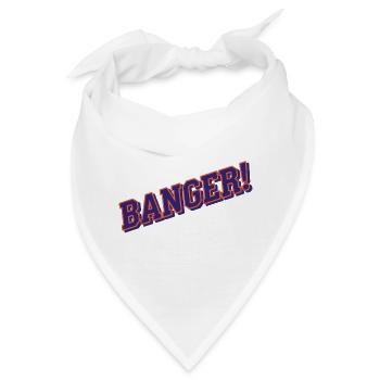 Banger! - Viraler Internetkultur-Humor - Bandana - Weiß - Vorne