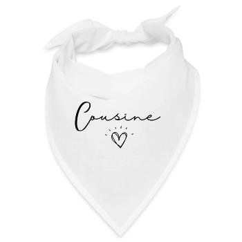 Cousin - Bandana - Weiß - Vorne