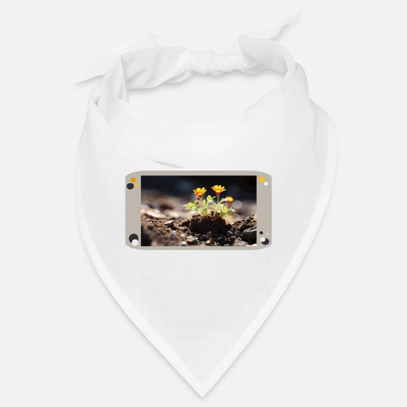 Flower in sunlight Bandana