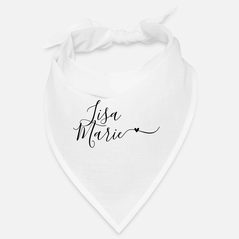 Lisa-Marie Last name First name Decorative Bandana