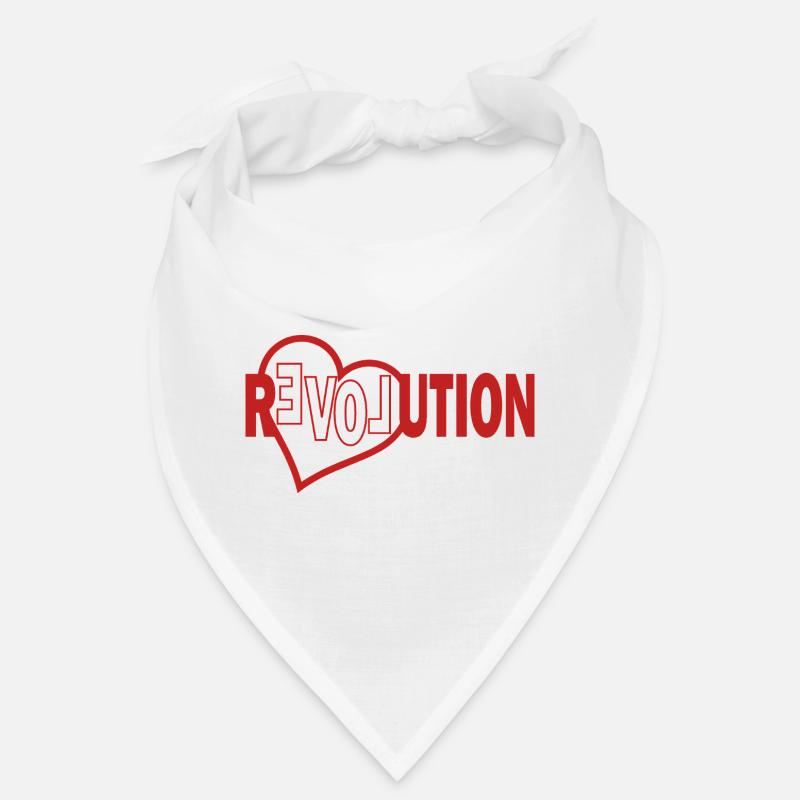 Sweat à capuche Déclaration Révolution, Diversité & Inclusion - Bandana - blanc