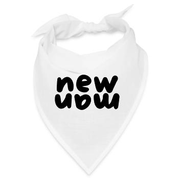 Neuer Mensch - Bandana - Weiß - Vorne