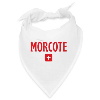 Marokkische Schweizer Flagge - Bandana - Weiß - Vorne